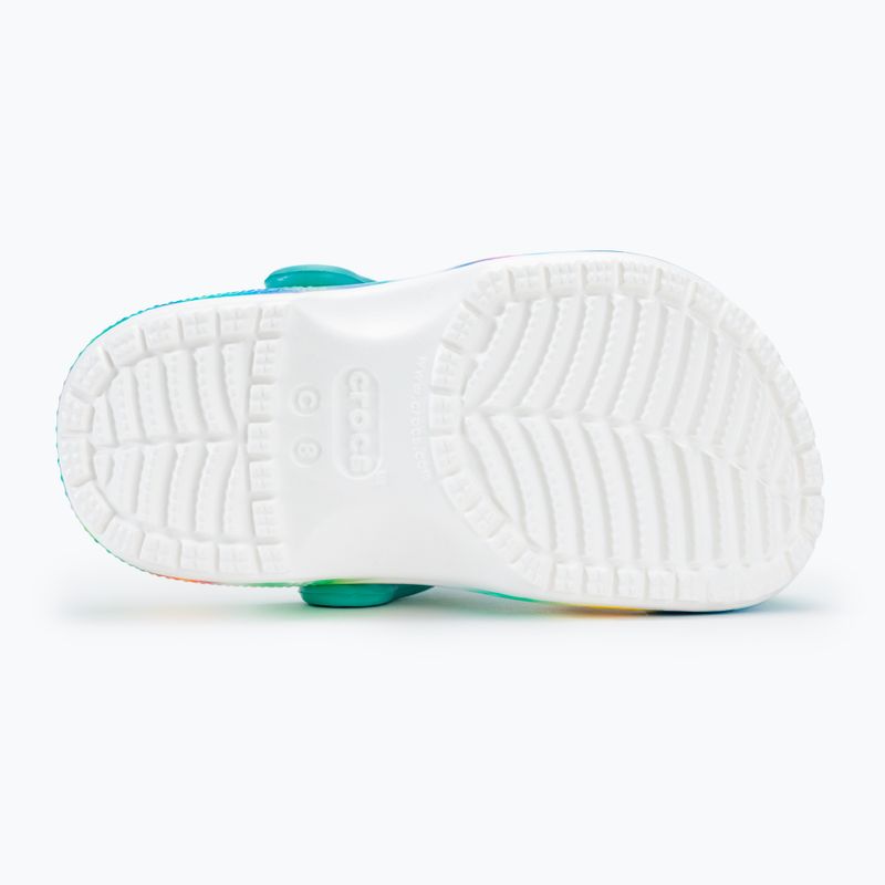 Vaikiškos šlepetės Crocs Classic Solarized Clog white/multi 5