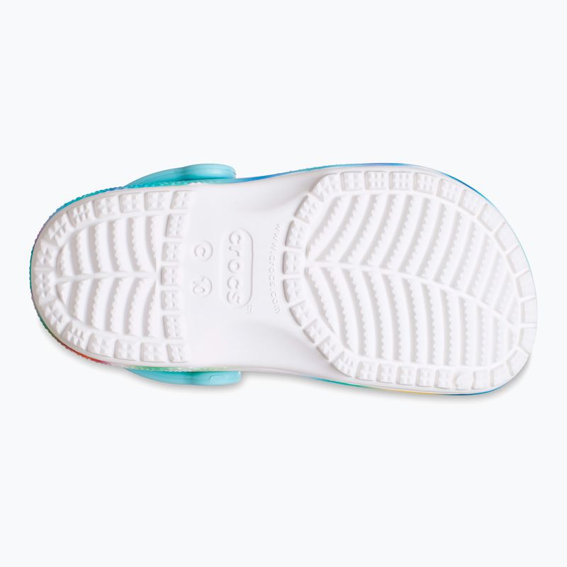 Vaikiškos šlepetės Crocs Classic Solarized Clog white/multi 13
