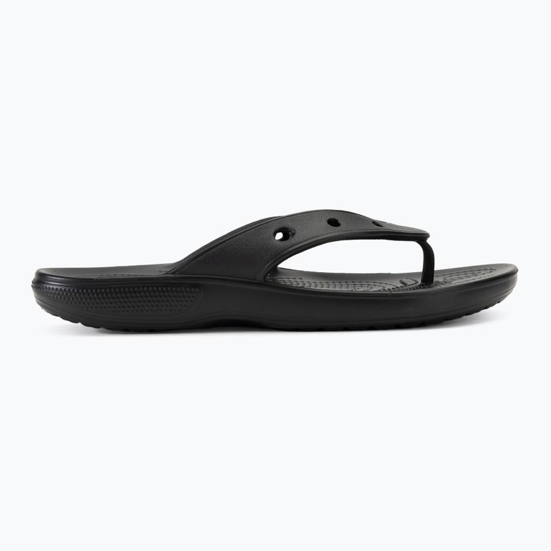 Vyriškos šlepetės per pirštą Crocs Classic Flip black 2