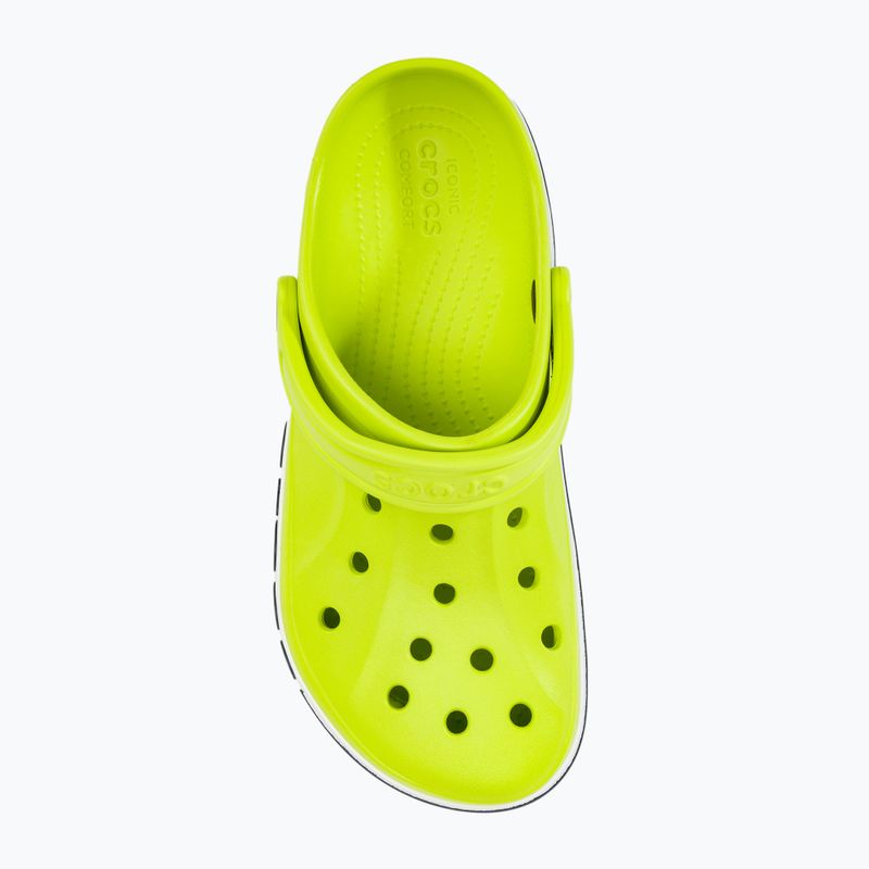 Šlepetės Crocs Bayaband Clog lime punch/navy 6