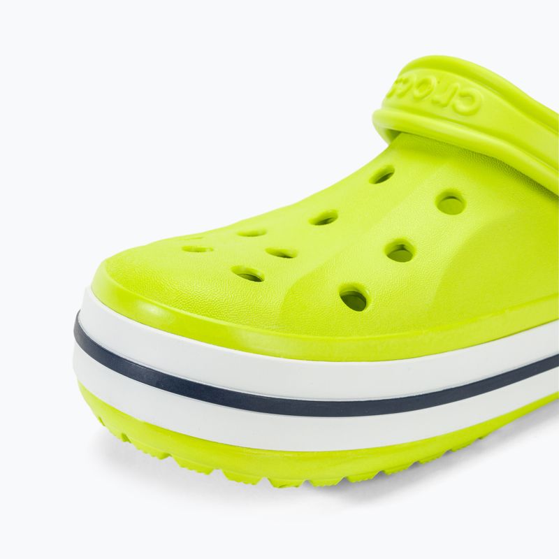 Šlepetės Crocs Bayaband Clog lime punch/navy 8