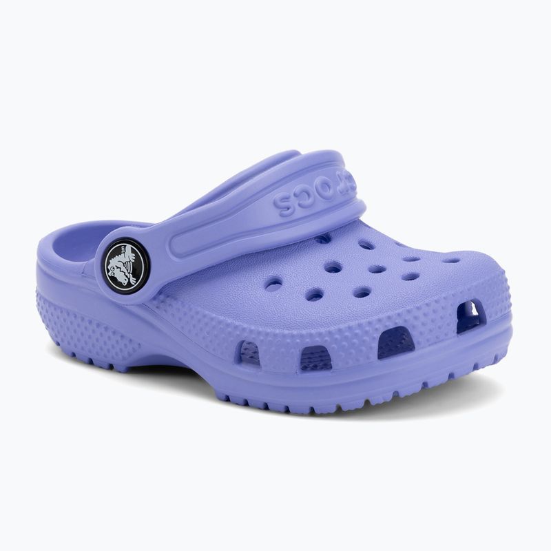 "Crocs Classic Clog Toddler" skaitmeninės violetinės spalvos vaikiškos šlepetės