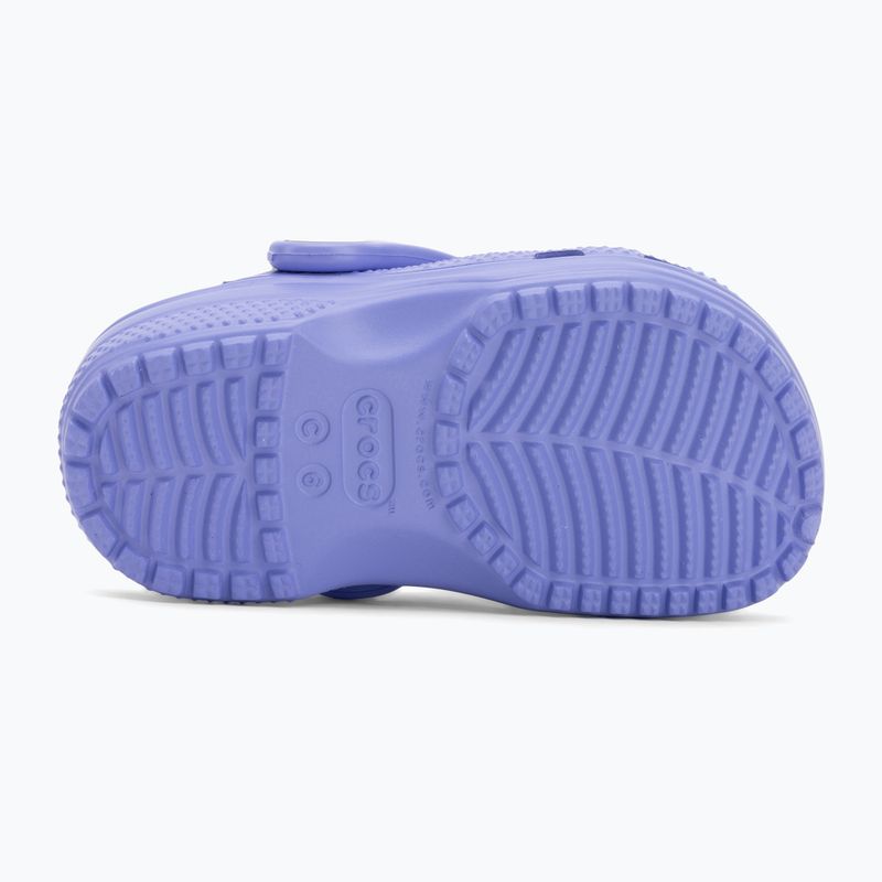 "Crocs Classic Clog Toddler" skaitmeninės violetinės spalvos vaikiškos šlepetės 5