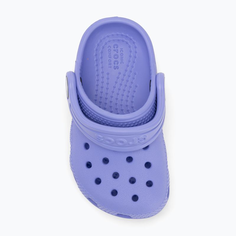 "Crocs Classic Clog Toddler" skaitmeninės violetinės spalvos vaikiškos šlepetės 6