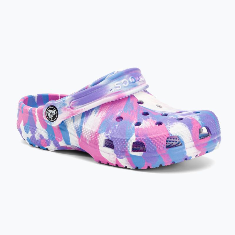 Crocs Classic Marbled Clog K vaikiškos šlepetės, spalva 207464-102