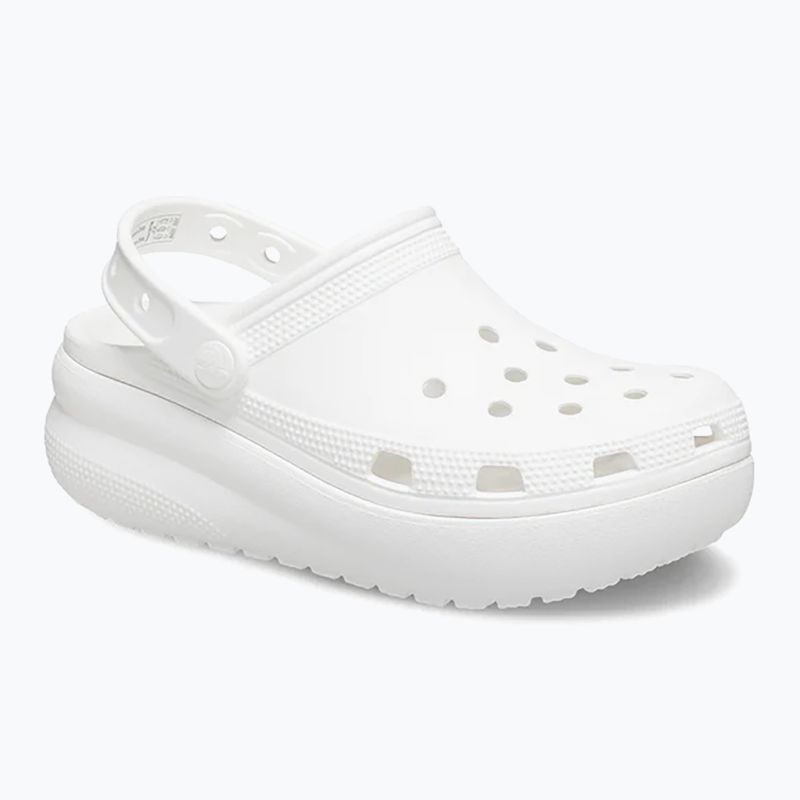 Vaikiškos šlepetės Crocs Classic Cutie Clog Kids white 9