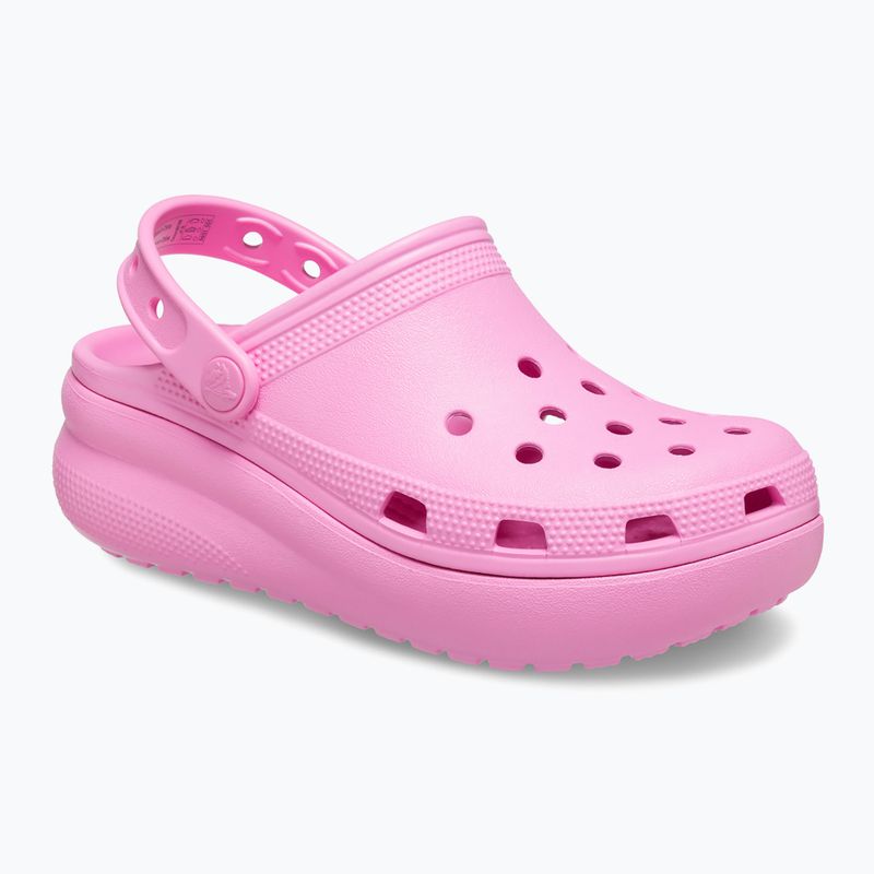 Vaikiškos šlepetės Crocs Cutie Crush taffy pink 9