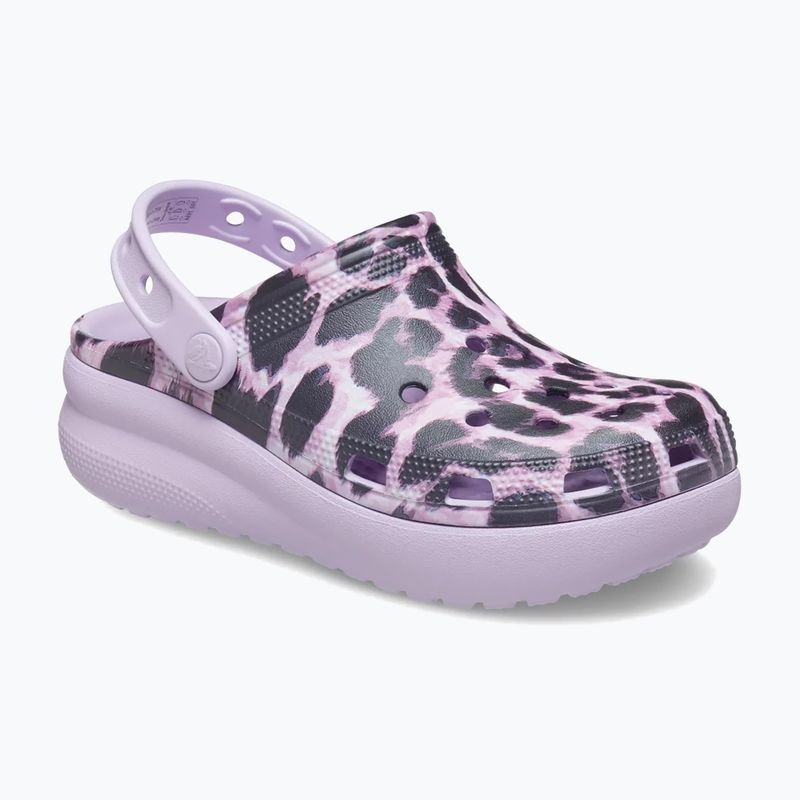 Vaikiškos šlepetės Crocs Cls Animal Cutie Clog Kids leopard 9