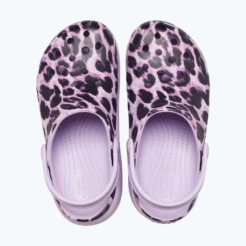 Vaikiškos šlepetės Crocs Cls Animal Cutie Clog Kids leopard 13