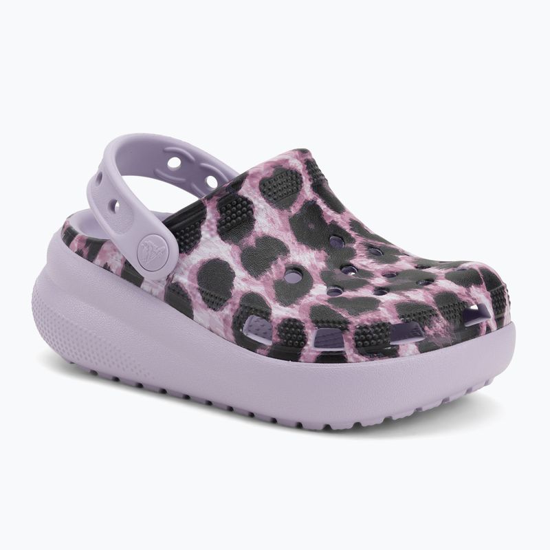 Vaikiškos šlepetės Crocs Cls Animal Cutie Clog Kids leopard 2