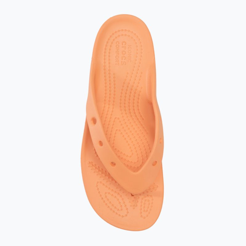 Moteriškos šlepetės Crocs Classic Platform papaya 5