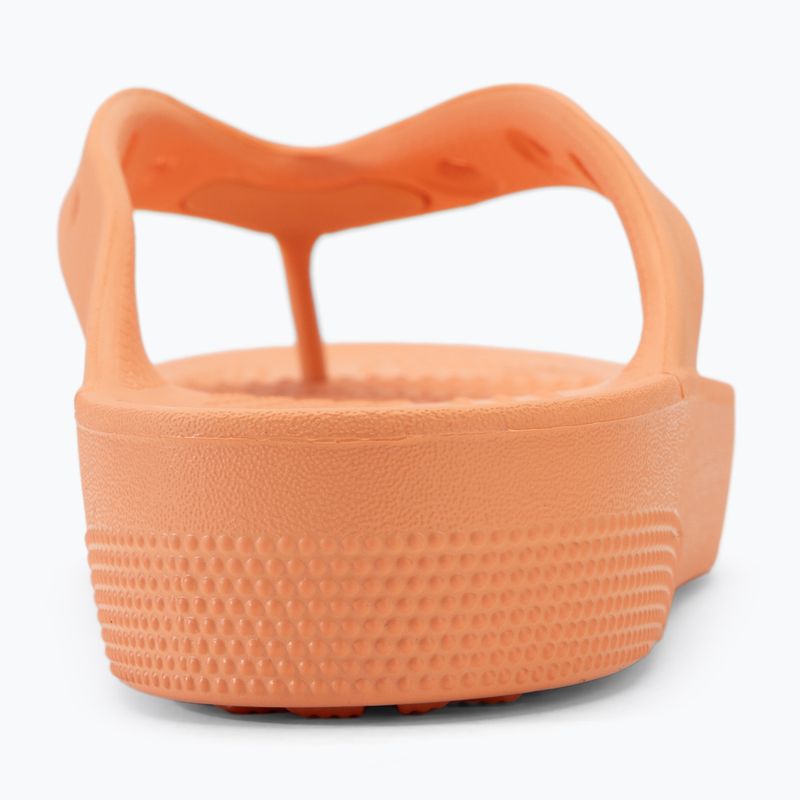 Moteriškos šlepetės Crocs Classic Platform papaya 6