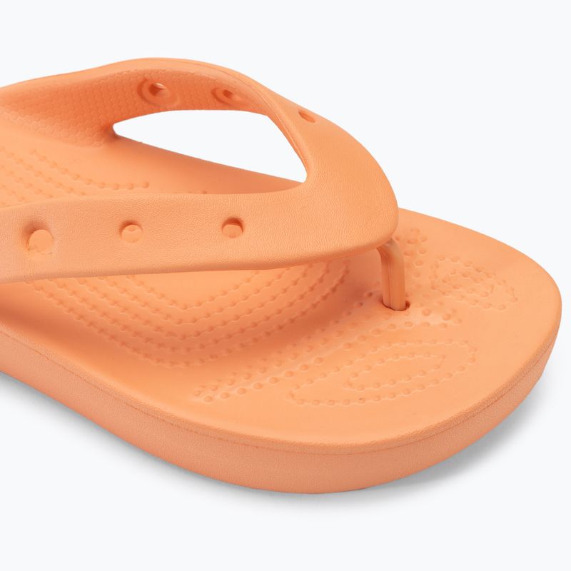 Moteriškos šlepetės Crocs Classic Platform papaya 7