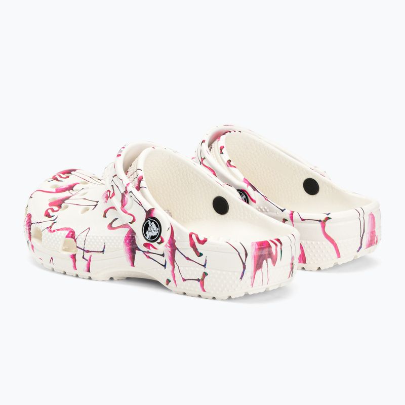 Vaikiškos Crocs Classic Pool Party Clog K white 207826-1CW šlepetės 4