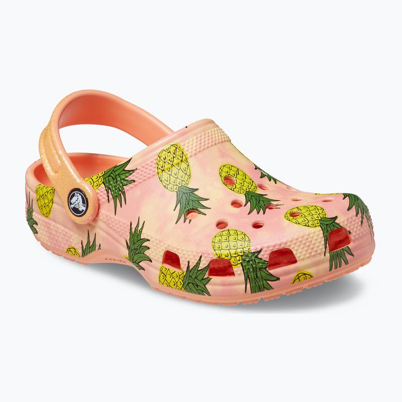 Vaikiškos Crocs Classic Pool Party Clog K orange 207826-83E šlepetės 11