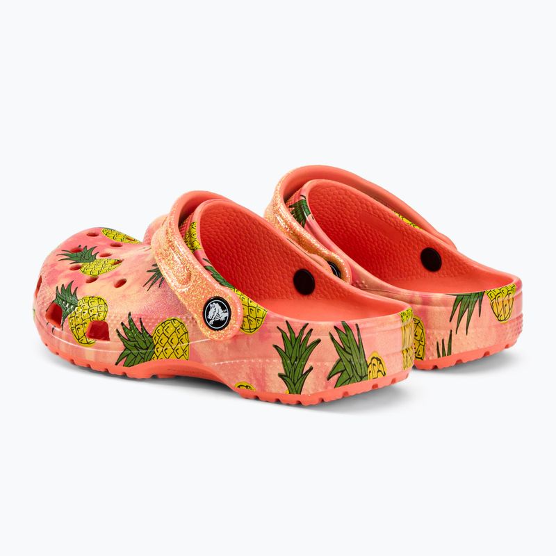 Vaikiškos Crocs Classic Pool Party Clog K orange 207826-83E šlepetės 4