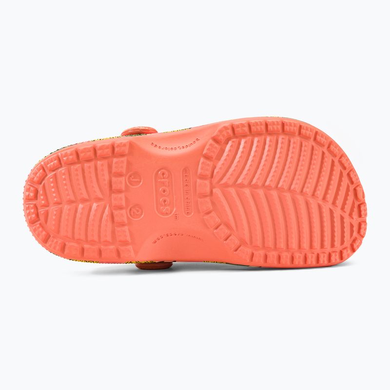 Vaikiškos Crocs Classic Pool Party Clog K orange 207826-83E šlepetės 6