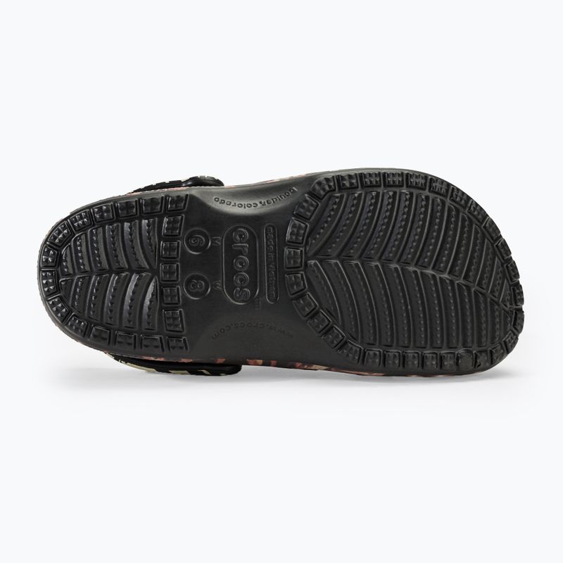 Šlepetės Crocs Classic Animal Remix black/multi animal 5