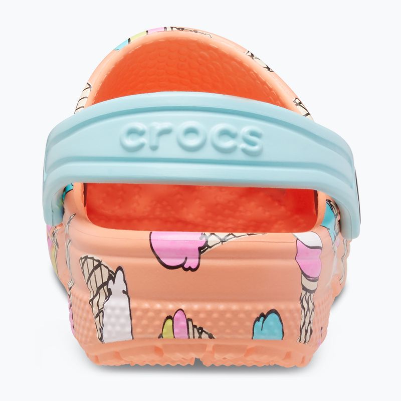 Vaikiškos Crocs Classic Pool Party Clog T orange 207846-83E šlepetės 14