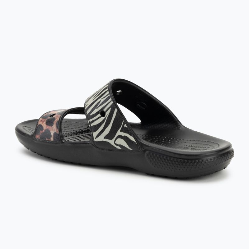 Šlepetės Crocs Classic Animal Remix Slide black/multi 3