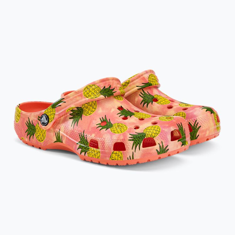 Crocs Classic Retro Resort Clog orange 207849-83F šlepetės 5