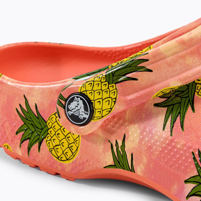 Crocs Classic Retro Resort Clog orange 207849-83F šlepetės 9