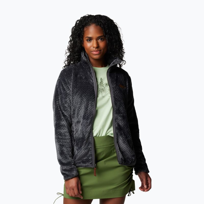 Moteriškas džemperis Columbia Fire Side II Sherpa Full Zip shark 5