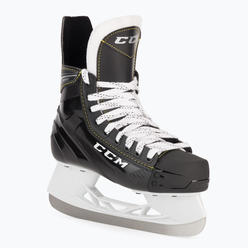CCM Super Tacks vaikiškos ledo ritulio pačiūžos 9350 Junior black 9350JR