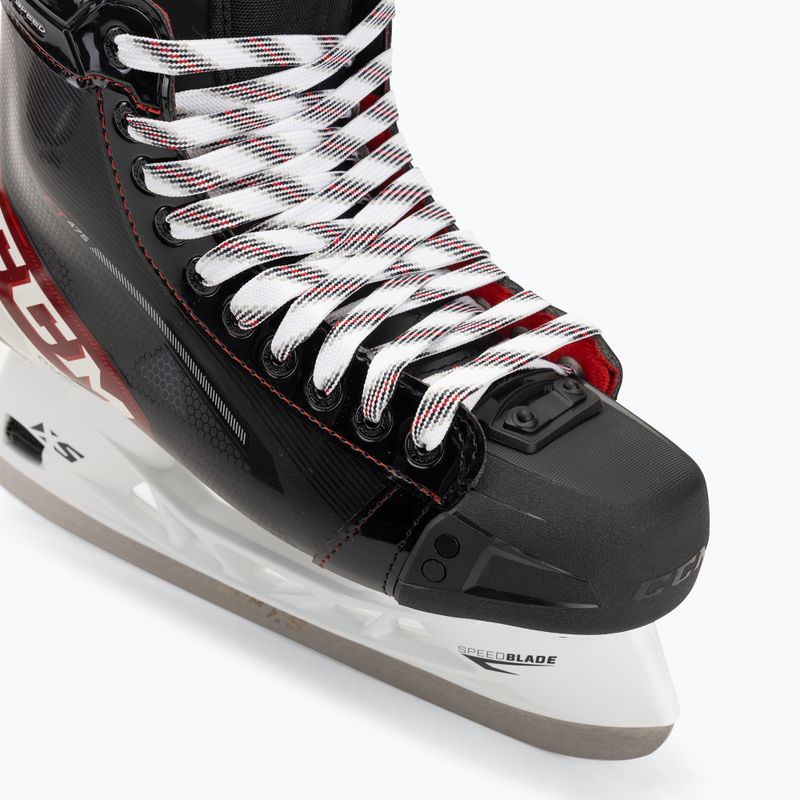 Vyriškos ledo ritulio pačiūžos CCM JetSpeed FT475 SR black 5