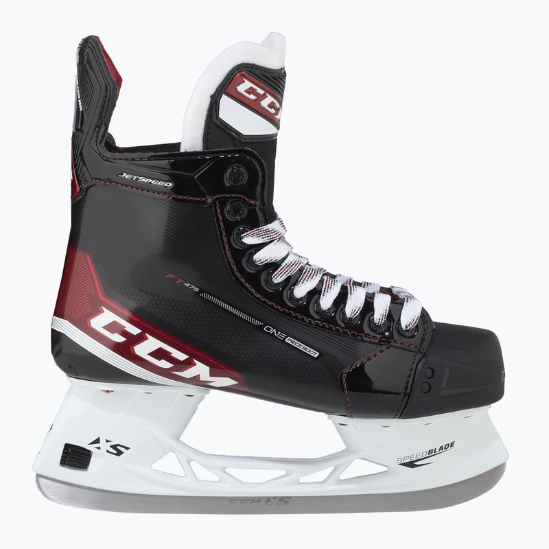 Vyriškos ledo ritulio pačiūžos CCM JetSpeed FT475 SR black 7