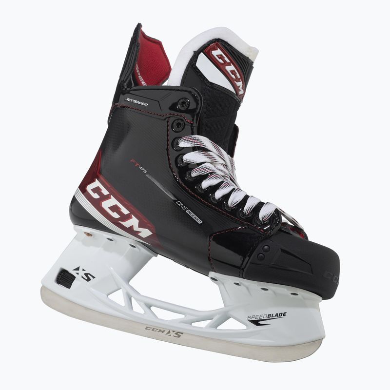 Vyriškos ledo ritulio pačiūžos CCM JetSpeed FT475 SR black 8