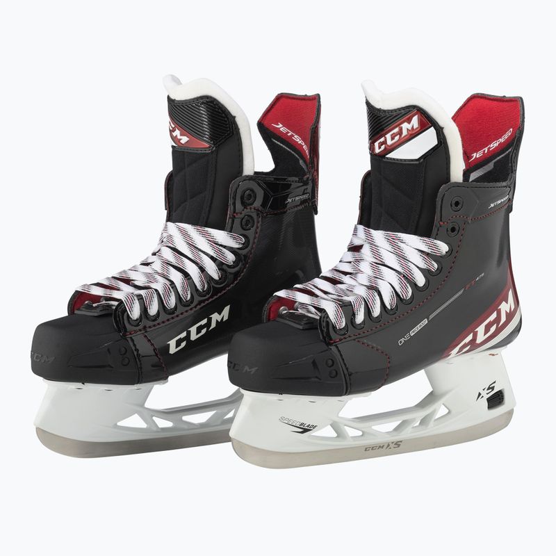 Vyriškos ledo ritulio pačiūžos CCM JetSpeed FT475 SR black 10