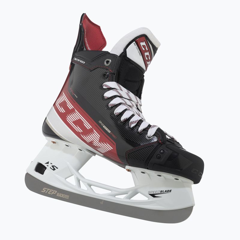 Vyriškos ledo ritulio pačiūžos CCM JetSpeed FT4 Pro SR Wide black 2