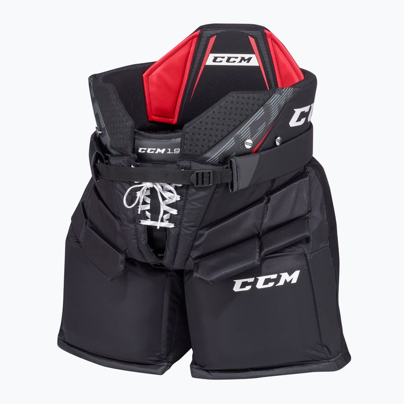 Vyriškos vartininko ledo ritulio kelnės CCM 1.9 SR black