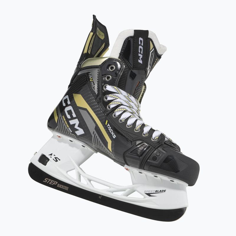 Vyriškos ledo ritulio pačiūžos CCM Tacks AS-V Pro SR black 2