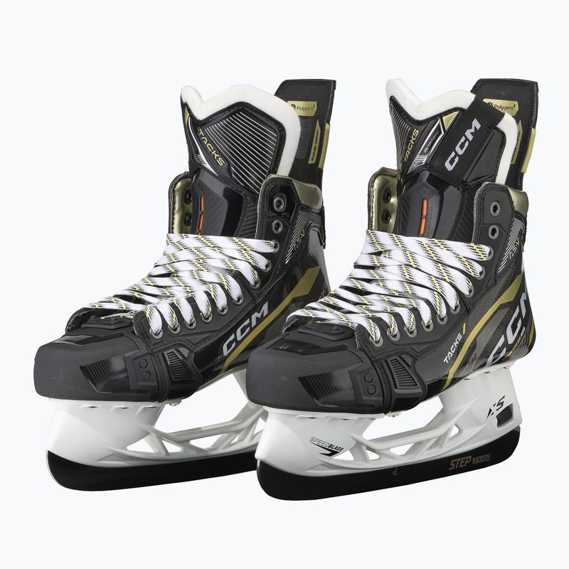 Vyriškos ledo ritulio pačiūžos CCM Tacks AS-V Pro SR black 4