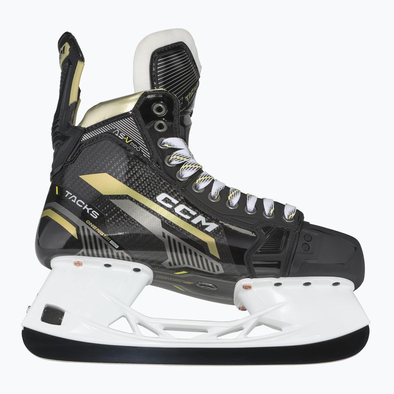 Vyriškos ledo ritulio pačiūžos CCM Tacks AS-V Pro SR Tapered black 3