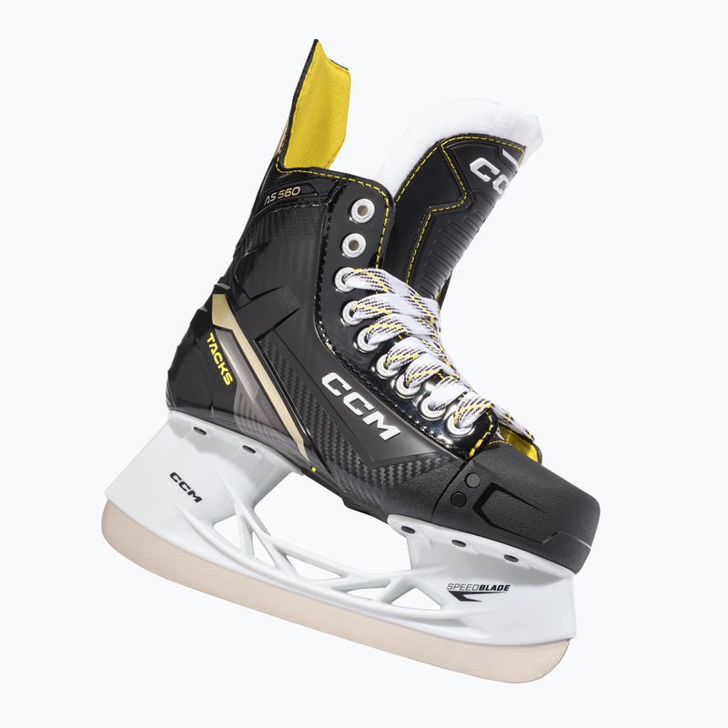 Vaikiškos ledo ritulio pačiūžos CCM Tacks AS-560 JR black 2