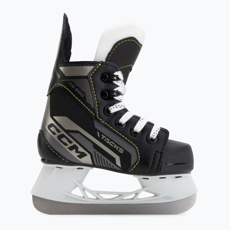 Vaikiškos ledo ritulio pačiūžos CCM Tacks AS-550 YTH black 2