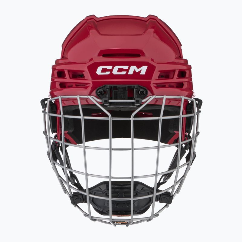 CCM Tacks 70 Combo ledo ritulio šalmas raudonas 2