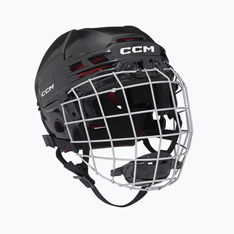 Vaikiškas ledo ritulio šalmas CCM Tacks 70 Combo black