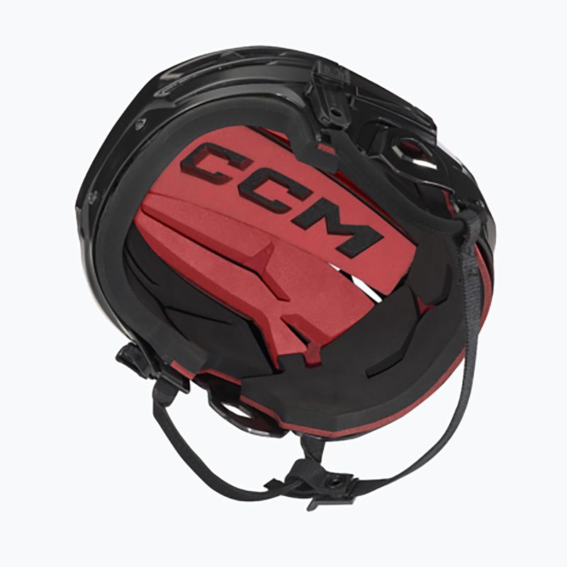 Vaikiškas ledo ritulio šalmas CCM Tacks 70 Combo black 2