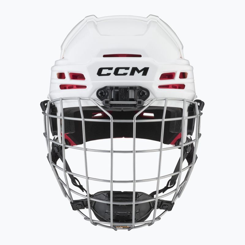 CCM Tacks 70 Combo jaunimo ledo ritulio šalmas baltas 4109872 10