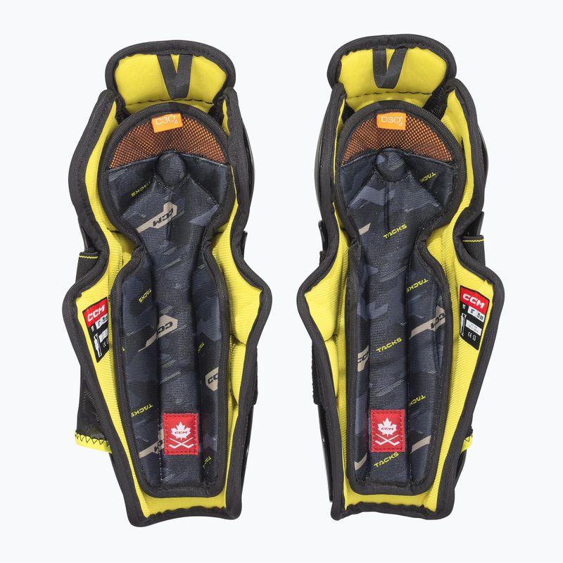 CCM Tacks AS-V Pro SR ledo ritulio blauzdų apsaugos 2