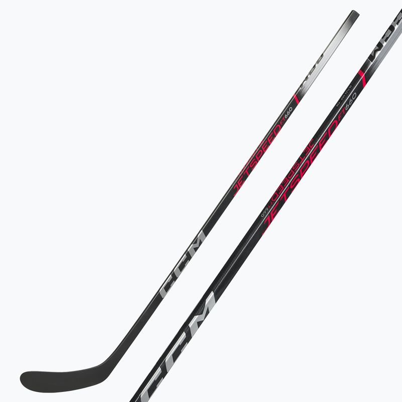 Vaikiška ledo ritulio lazda CCM JetSpeed FT660 YTH black 6