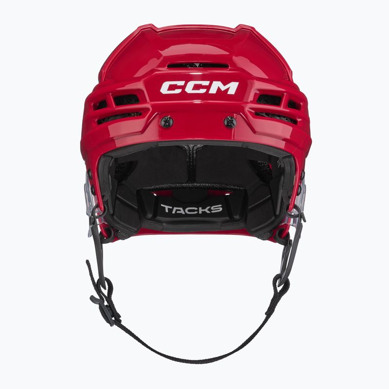 CCM Tacks 720 raudonas ledo ritulio šalmas 2