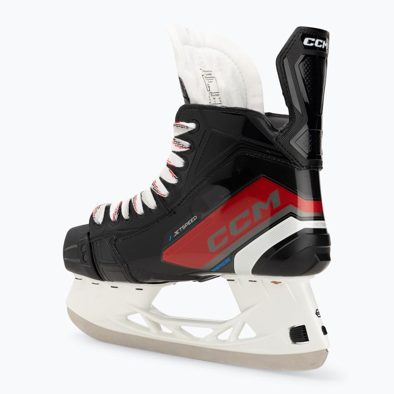 Vyriškos ledo ritulio pačiūžos CCM JetSpeed FT670 SR black 3