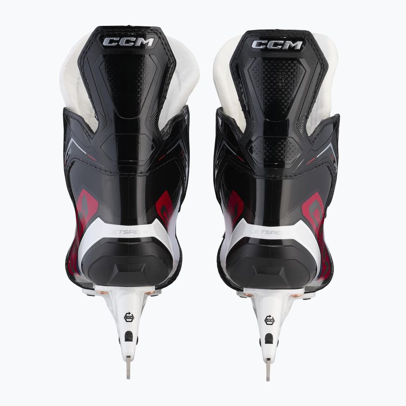 Vaikiškos ledo ritulio pačiūžos CCM JetSpeed FT670 JR black 6