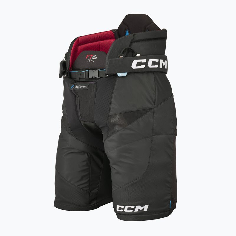 Vyriškos ledo ritulio kelnės CCM JetSpeed FT6 Pro SR black