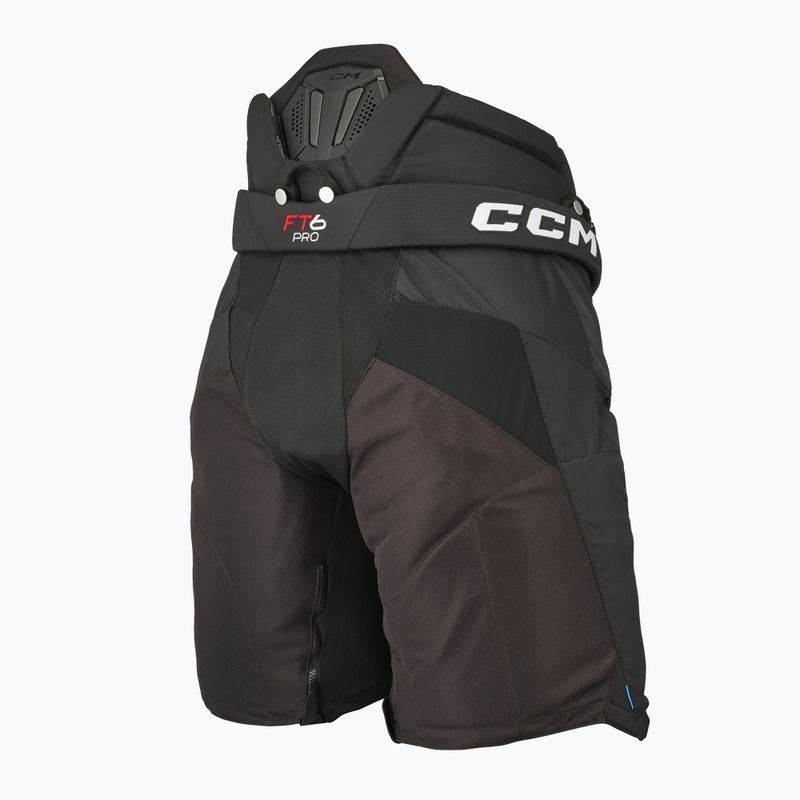 Vyriškos ledo ritulio kelnės CCM JetSpeed FT6 Pro SR black 2